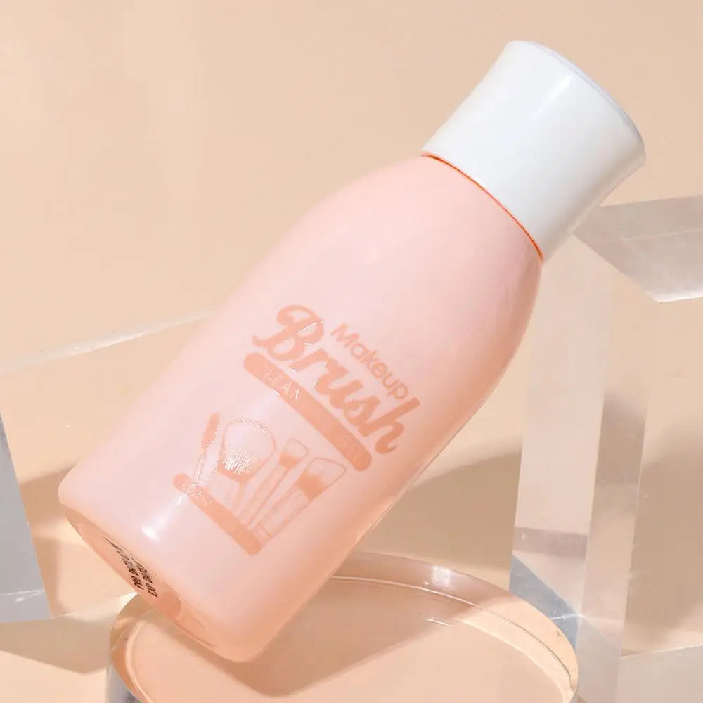 Makeup Brush Cleaner Solution Makeup Brush Shampoo Puff Cleaning Solution Remover Quickly Liquid Makeup Brush Cleaner 100ml