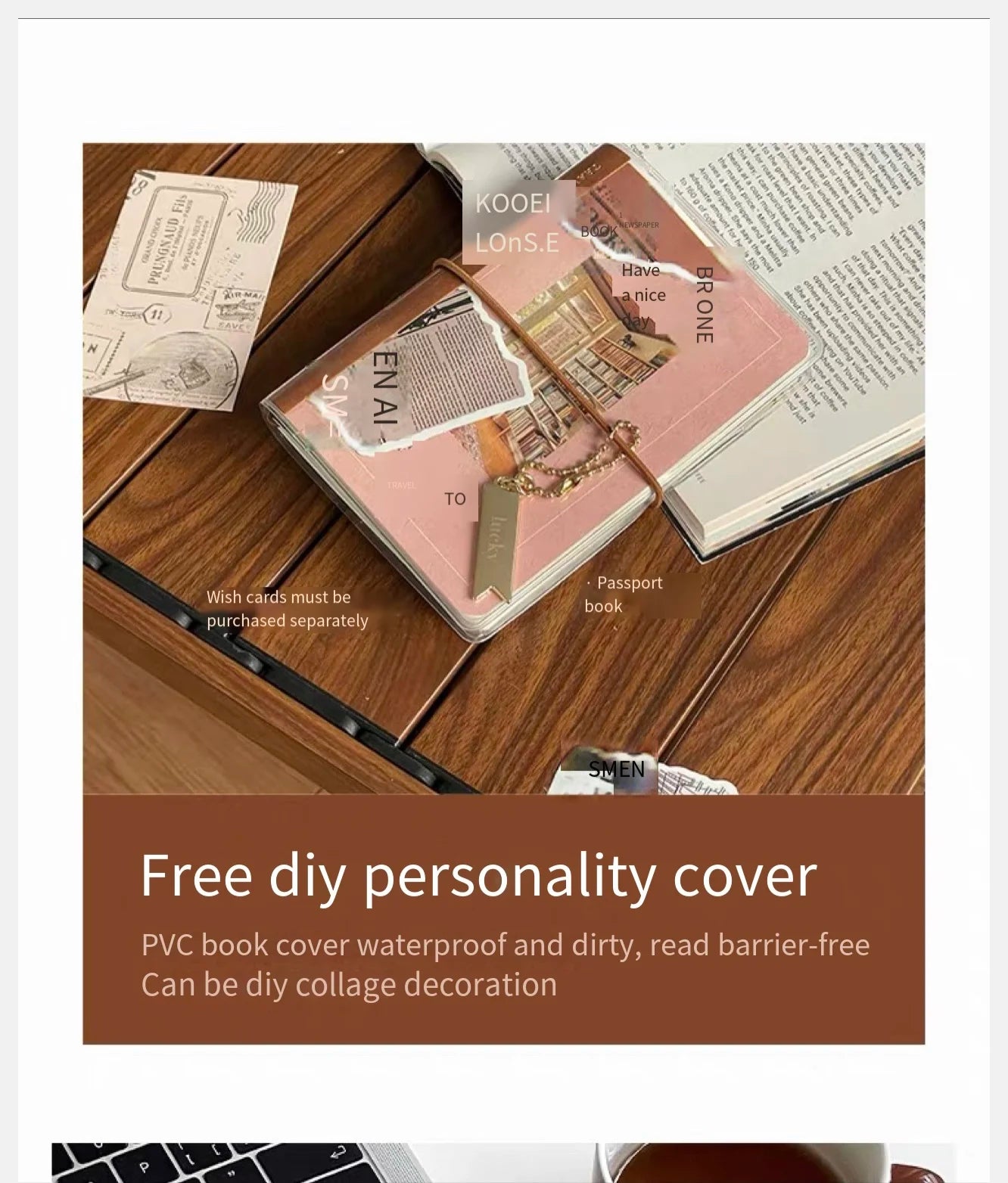 TN Passport book Travel Notebook High Quality Diary journal notebook  American retro Business Office School Meeting Notepad