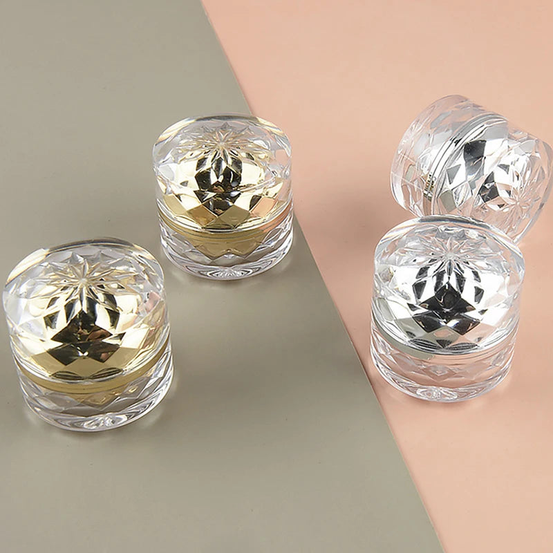 7g Empty Eye Face Cream Jar Body Lotion Packaging Bottle Sample Travel Refillable Cosmetic Storage