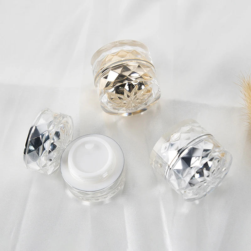 7g Empty Eye Face Cream Jar Body Lotion Packaging Bottle Sample Travel Refillable Cosmetic Storage