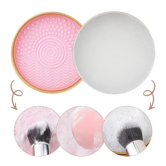 Natural Makeup Brush Cleaner Soap Multi Functional Washing Outdoor Portable Cosmetics Travel Beauty Cleaner Tools Reusable
