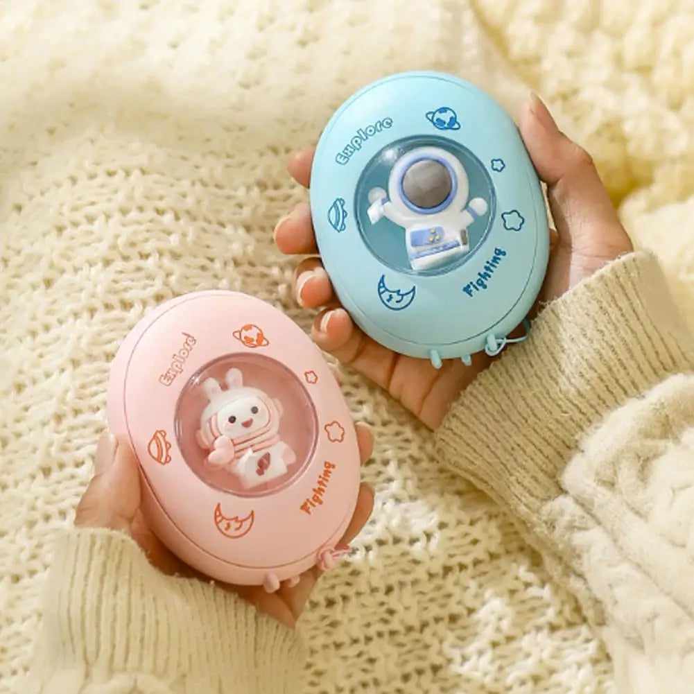 Mini Hand Warmer Portable Cartoon Design 1200mAh Battery USB Rechargeable Fast Winter Warm Tool Ambient Light Trending Now
