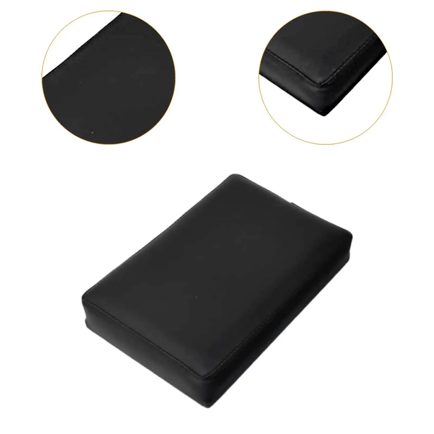 Arm Rest for Tattooing Tray Heavy Duty,Portable Stable Leather Accessory Professional Black for Household Studio Beauty Salon