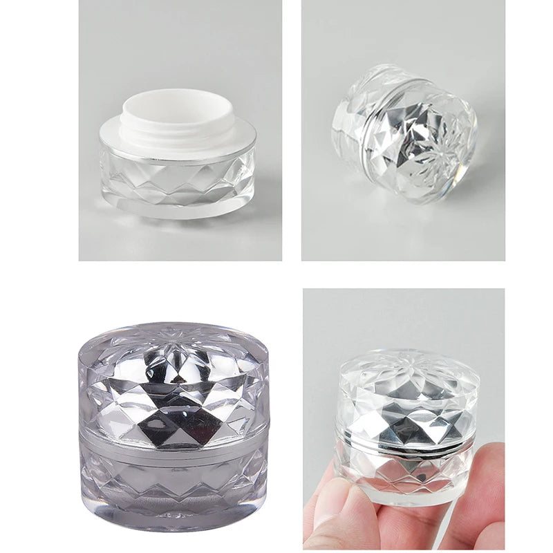 7g Empty Eye Face Cream Jar Body Lotion Packaging Bottle Sample Travel Refillable Cosmetic Storage