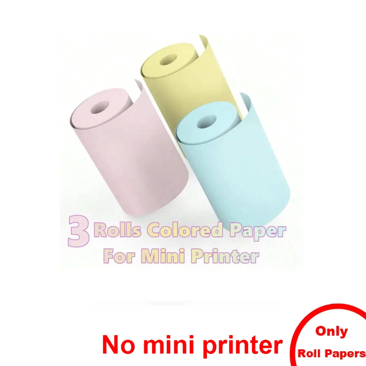 Wireless Mini Thermal Printer Wireless Mini Thermal Printer, Portable Label Maker, 200dpi High Resolution, USB Rechargeable