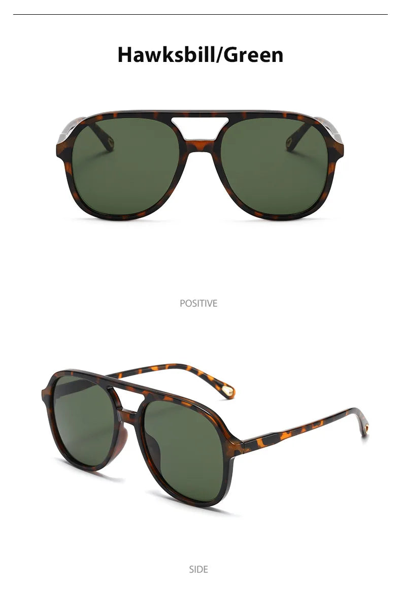 SHAUNA Trending Pilot Sunglasses UV400