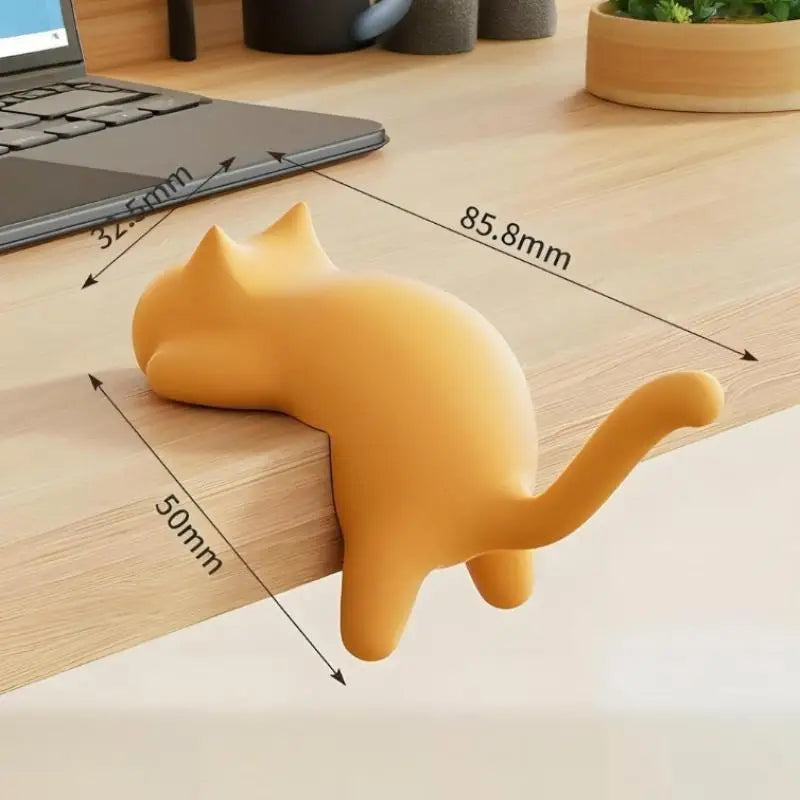 Cute Cat Bag Hook Hanger Table Hook Handbag Backpack Travel Bag Organizer Holder Home Office Decor Desk Side Hooks Portable
