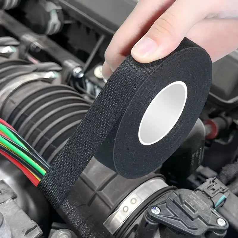 Electrical Tape Heat Resistant Wiring Harness Fabric Waterproof  Automotive Insulating Adhesive Cloth for Cable Wire Wrap 1-10Pc