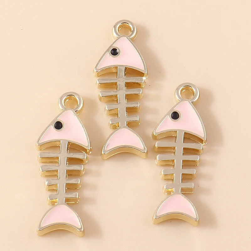 20pcs Cartoon Animal Charms Enamel Cat Charms Pendants for Jewelry Making Drop Earrings Necklaces Bracelets Accessories DIY Gift