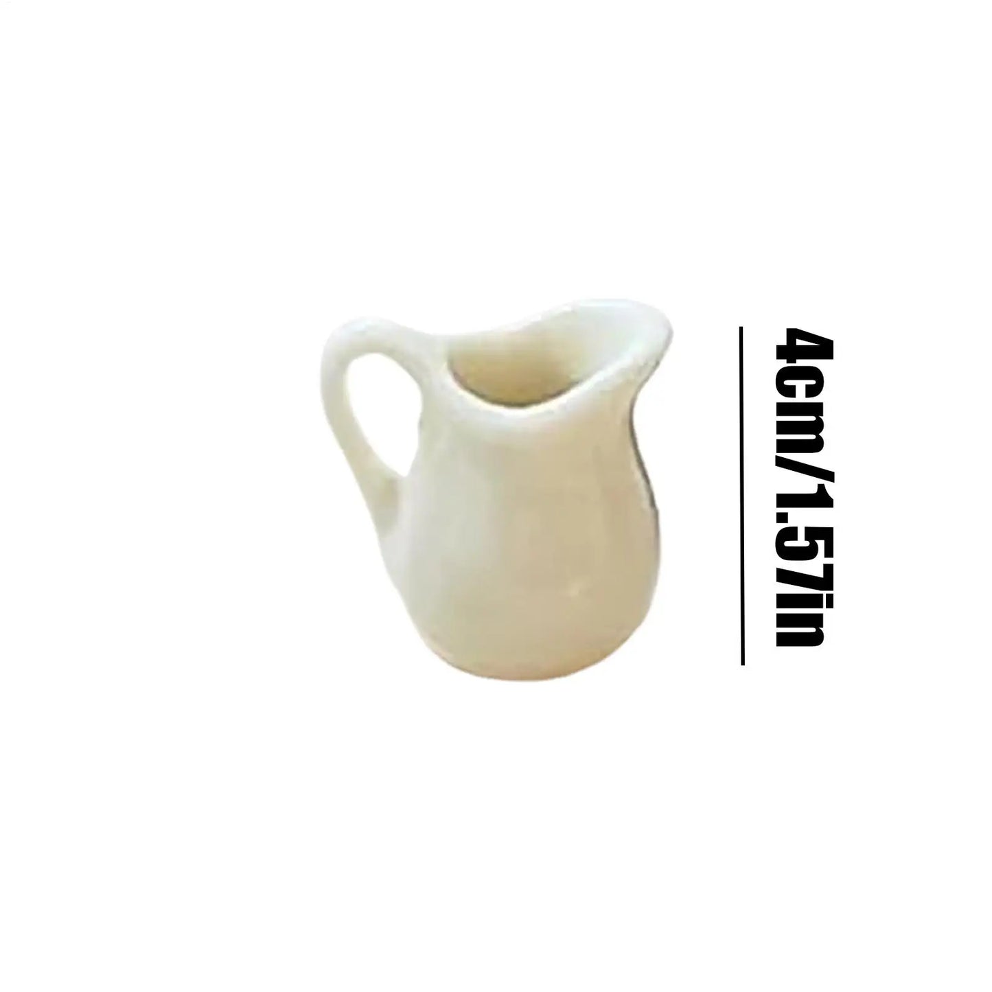 8Pcs Mini Ceramic Vases Magnets Set Strong Magnetic Bud Vases for Fridge Decoration And Office Use No Plant Included