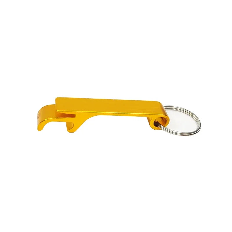 Beer Bottle Opener Protable Wedding Party Favor Gift Free Laser Engrave Logo Customized Keychain Bar Tool Drink Opener Brewery